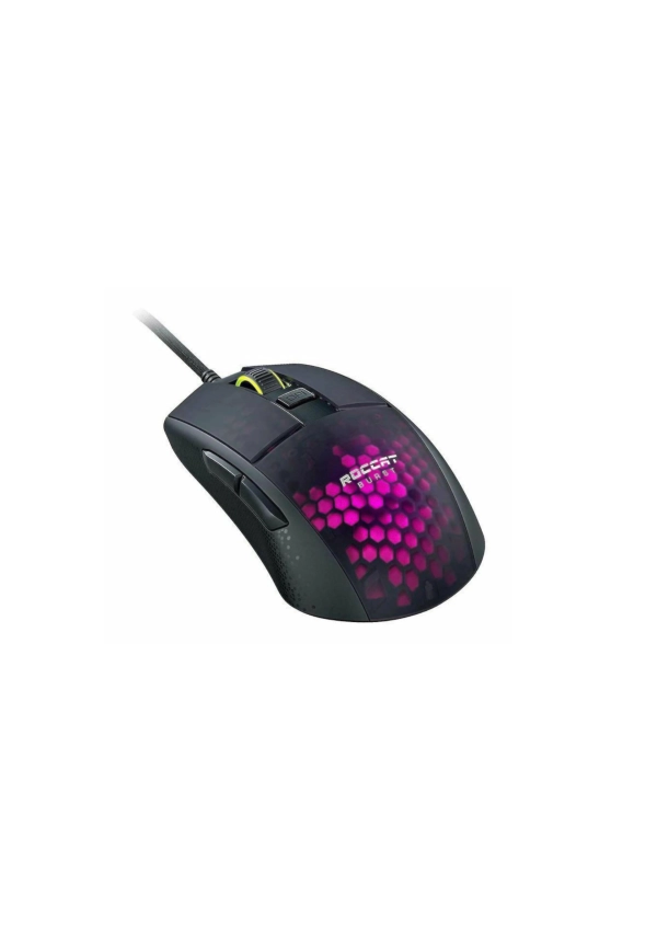 Superlekka mysz dla graczy - Roccat Burst Pro AIMO - czarna | RGB | 16 000 DPI | Optyczna